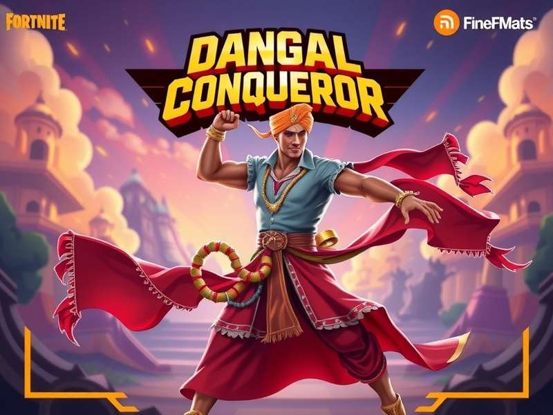 Dangal Conqueror Game Cover - Indian Battle Royale Game